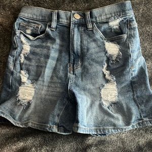 SO jean shorts